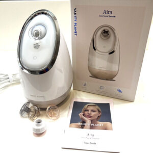 Vanity Planet AIRA Ionic Facial Steamer Cleanse Hydrate Softens Skin VP59321-520